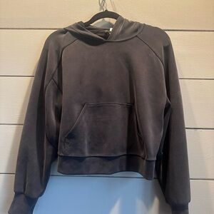 lululemon athletica Charcoal Gray Hoodie Sweater